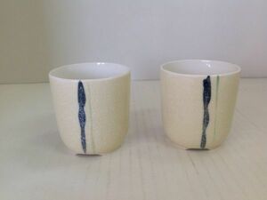 茶碗蒸し用（2個）陶器　蓋無　　　5－50
