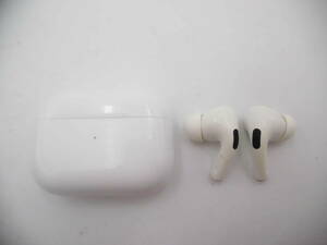 ☆ YMK432 Apple アップル Air Pods Pro エアーポッズプロ ワイヤレス イヤホン Bluetooth ブルートゥース A2190 A2083 A2084 現状品 ☆