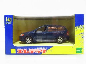 EPOCH MTECH エムテック TOYOTA COROLLA FIELDER トヨタカローラフィールダー (ブルー)　1/43　ミニカー [Dass0128]