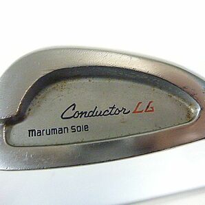 T976 マルマン MARUMAN SOLE CONDUCTOR LG アイアン 7本セット 4～9番,SW スチールシャフト FLEX 不明の画像2