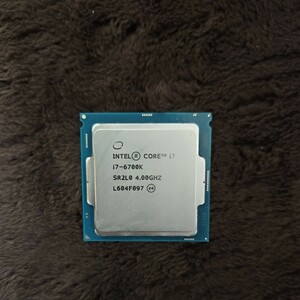 Intel Core i7-6700K LGA1151動作品CPU