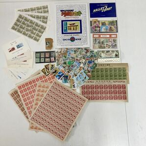 管10018 未使用＆使用済み 混合 日本 旧日本 琉球 海外 切手 旧 収入印紙 大量 まとめ セット アンティーク コレクションの画像1
