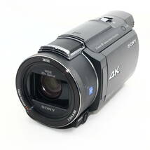 ソニー 4K ビデオカメラ Handycam FDR-AX60 ブラック 内蔵メモリー64G FDR-AX60 B ジャンク品 #2401018_画像1