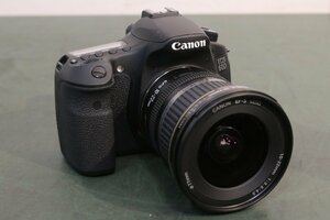 ☆【3】 ② CANON キャノン デジタル一眼レフカメラ EOS60D 本体 レンズ EF-S 10-22mm 1:3.5-4.5 USM 現状品