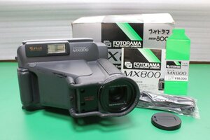 ☆【1W0125-10】 化粧箱、説明書付き FUJIFILM フジフィルム インスタントカメラ MX800 富士 フォトラマ FOTORAMA FI-800 ポラロイド 接写A