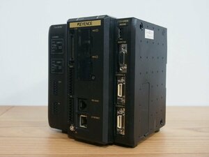 ☆【1W0111-16】 KEYENCE キーエンス 画像センサーコントローラー CV-X100E CA-DC 21E 2台セット 動作保証