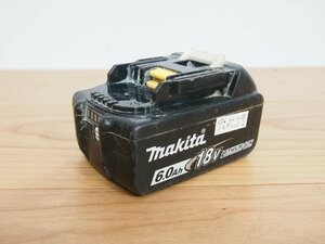 ☆【1H1205-2】 makita マキタ リチウムイオンバッテリー BL1860B 6.0Ah 18V ジャンク