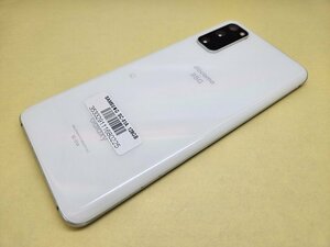 SIMフリー Galaxy S20 5G SC-51A 128GB 美品 充電ケーブル付 ホワイト