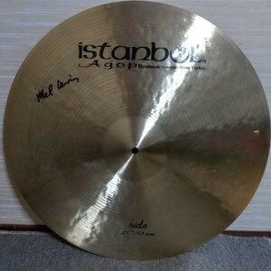 istanbul Agop 21” Mel Lewis ライド 未使用品 イスタンブール アゴップ メル・ルイス #3