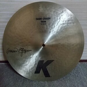 K Zildjian 15 ” DARK CRASH THIN Kジルジャン クラッシュシンバル