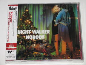 新品CD NOBODY（ノーバディ）『NIGHT WALKER(2011 REMIX) (+14)/ナイト・ウォーカー』リマスター/相沢行夫/木原敏雄