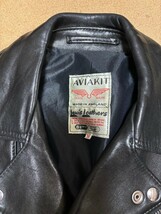 【美品】Lewis Leathers ルイスレザー 　LIGHTNING TF　ライトニング　タイトフィット　ラムレザー　38サイズ　 ブラック_画像4