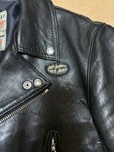 【美品】Lewis Leathers ルイスレザー 　LIGHTNING TF　ライトニング　タイトフィット　ラムレザー　38サイズ　 ブラック_画像3