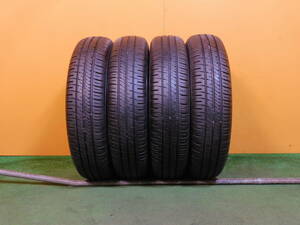 145/80R13 DUNLOP キャロル、スペーシア、アルト 製造年2019 4本 バリ溝★C898