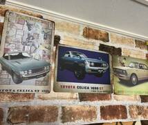 Toyota AE86 ハチロク　スプリンタートレノ　①　看板　ヴィンテージ 加工　昭和レトロ_画像9