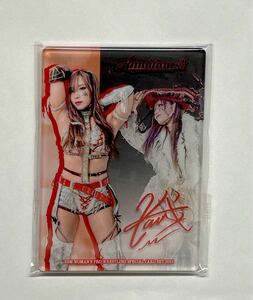 BBM 2023 女子プロレス Ambitious!! KAIRI アクリルカード WWE KAIRI SANE カイリセイン ダメージCTRL