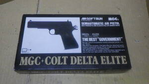 ② MGC COLT DELTA ELITE コルト デルタエリート ガバメント ガスガン 中古品 現状