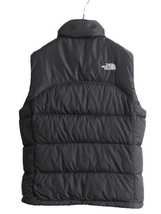 ノースフェイス ヌプシ ダウン ベスト レディース S The North face アウトドア NUPTSE 700フィル フルジップ 重ね着 前開き パッカブル 黒_画像7