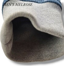 MEN'S MELROSE/メンズメルローズ　レザージャケット/ブルー/フライトジャケット/サイズ4 /ピッグスキンブルゾン　_画像6