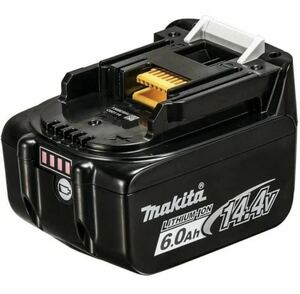 makita マキタ BL1460B リチウムイオンバッテリ Li-ion 純正品 バッテリー残量表示.