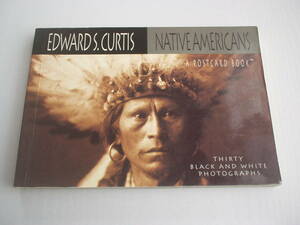 洋書 ポストカードブック Native Americans Edward S.Curtis エドワード・カーティス インディアン 難