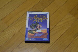 アラジン　SEGA　セガ　メガドライブ　Aladdin　ディズニー　ケース　取扱説明書付