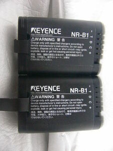 ★ KEYENCE NR-B1 2本セット NR-U65用リチウムイオンバッテリー