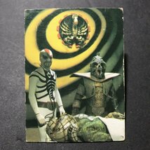 カルビー　ミニカード　仮面ライダーV3　144番　YV4　駄菓子屋 昭和 レトロ 放送当時物　 【管D59】_画像1