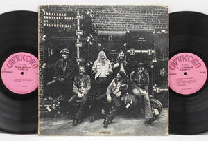 ★US ORIG 2LP★ALLMAN BROTHERS BAND/At Fillmore East 1971年 初回ピンクラベル マト全1A サザンロック傑作ライヴ