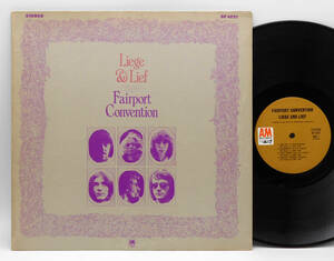 ★新春1円開始★US ORIG LP★FAIRPORT CONVENTION/Liege & Lief 1970年 初回TANラベ 初回マト1 高音圧 英国TRAD FOLK名盤 SANDY DENNY在籍