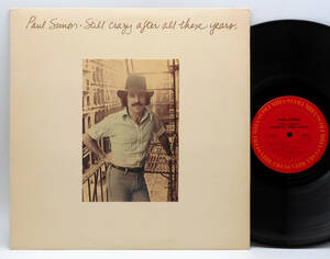 ★US ORIG LP★PAUL SIMON/Still Crazy After All These Years 1980年 初回エンボスジャケ 最高傑作 COMMONネタ SIMON & GARFUNKEL