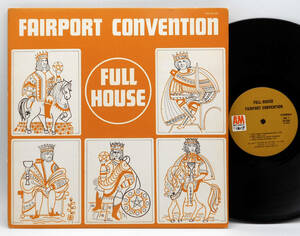 ★US ORIG LP★FAIRPORT CONVENTION/Full House 1970年 初回TANラベル テクスチャーカバー 英国トラッドフォーク大名盤 ブラックホーク99選