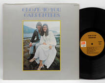 ★US ORIG LP★CARPENTERS/Close To You 1970年 初回TANラベ ROGER NICHOLS, BURT BACHARACH作品 『遙かなる影』『愛のプレリュード』収録_画像1