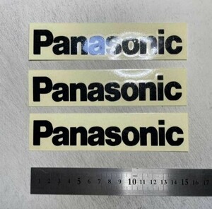 モータースポーツ　パナソニック　Panasonic　切り文字ステッカー　カッティングステッカー　防水仕様　ドレスアップ　カスタマイズ