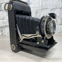 【YH-7619】中古現状品 ZEISS IKON COMPUR-RAPID 1:3.8 F＝10.5㎝ ツァイス Ikonta イコンタ 520/2 蛇腹カメラ シャッターOK_画像3