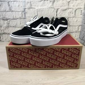 【YH-7939】未使用品 VANS スニーカー オールドスクール プラットフォーム VN0A3B3UY28 バンズ 箱、タグ付き 27cm