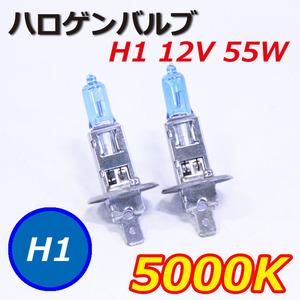 ハロゲンバルブH1 12V 55W ランプ ヘッドライト 2個1セット