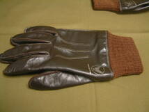 ●A-10 GLOVES THE REAL McCOY’S FLYING WINTER / 検 手袋 レザーグローブ 革製 リアルマッコイ_画像9