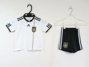 ドイツ 代表 2010 ホーム ユニフォーム 上下セット ジュニア 100cm アディダス ADIDAS 送料無料 Germany 子供用 キッズ サッカー シャツ