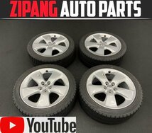 MK23L トヨタ 30系 プリウス G/S 純正 17インチ ホイール 17×7J BS ブリザック VRX 215/45R17 スタッドレス 4本set 【動画あり】〇_画像1