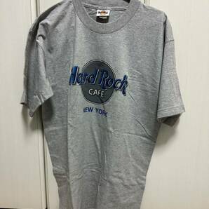 Hard Rock CAFE ハードロックカフェ ニューヨーク Tシャツ グレー Lサイズの画像1