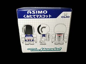 【静0118-37】非売品 未開封 ホンダ HONDA クリオ CLIO アシモ ASIMO くみたてマスコット 青 ノベルティ 送料300円 中古品 現状品