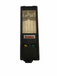【エ0124-56】【1円スタート】 ストロボ カメラ328 KaKo AUTO-250S アクセサリー レア 年代物 ジャンク品 傷汚れあり ストロボ 照明器具