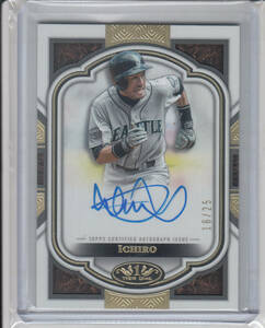 【イチロー】 直筆サインカード 25枚限定 Next Level Auto 2023 Topps Tier One Baseball Seattle Mariners