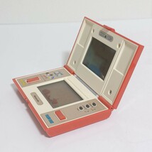 【Nintendo】ニンテンドー　GAME & WATCH　ゲームウォッチ　MICKEY & DOVALD　ミッキー&ドナルド　箱付き　取扱説明書付き　ゲーム機　(SK)_画像5