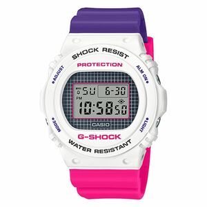 CASIO福袋G-SHOCK DW-5700THB-7JF新品 未使用で状態の確認のみ保証1年間の保証書付き付属品一式25周年ジーショック定価13200円カシオ