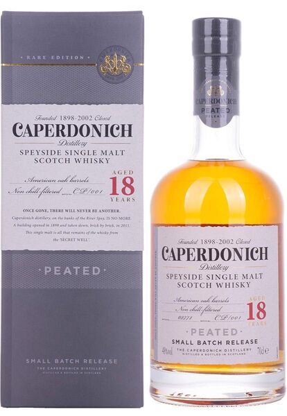 【空瓶】caperdonich 18y キャパドニック 18年