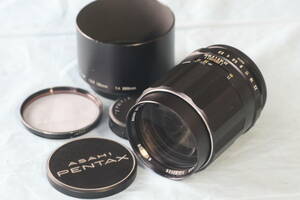 ☆☆実写済　大口径　Super-Multi-Coated TAKUMAR　1:2.5/135 (135mm f2.5) 完動美品 M42