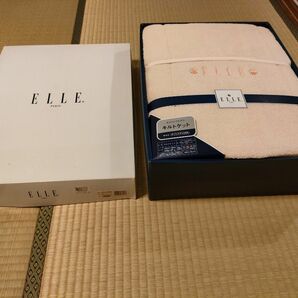 ☆☆ キルトケット 肌ざわりさわやか ELLE 新品 未使用 手洗可 未使用 ELLE 新品 ☆☆