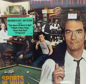 匿名・送料無料！　ヒューイ・ルイス&ザ・ニュース/Huey Lewis & The News　LP　「スポーツ/Sports」